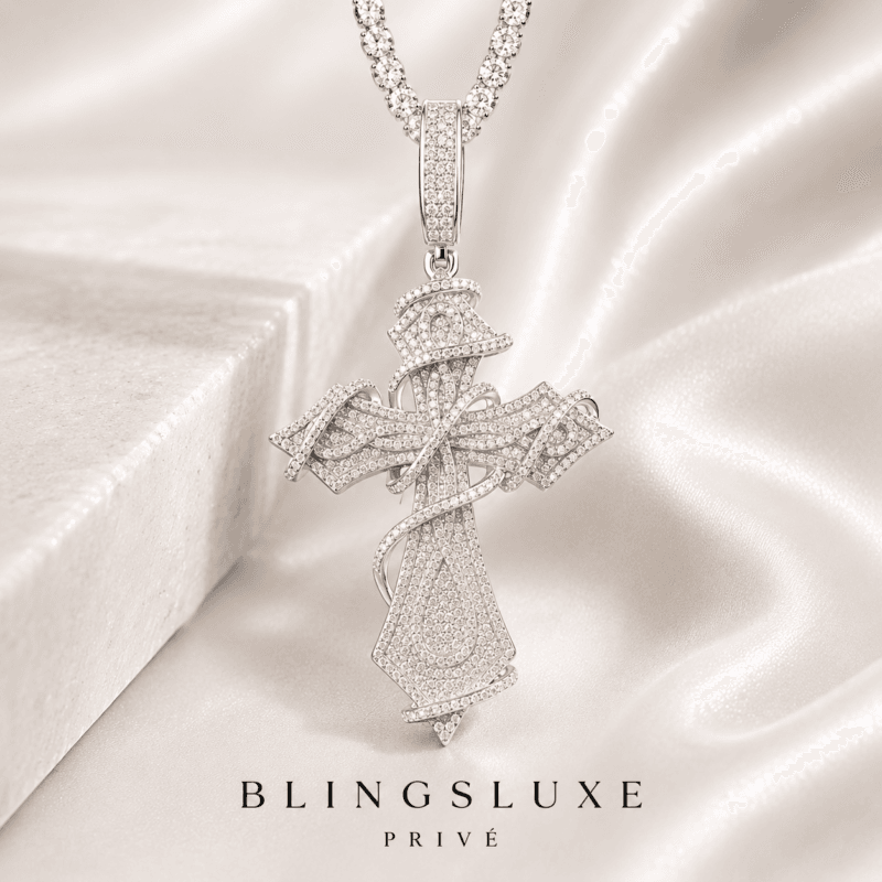 The Vine Cross necklace