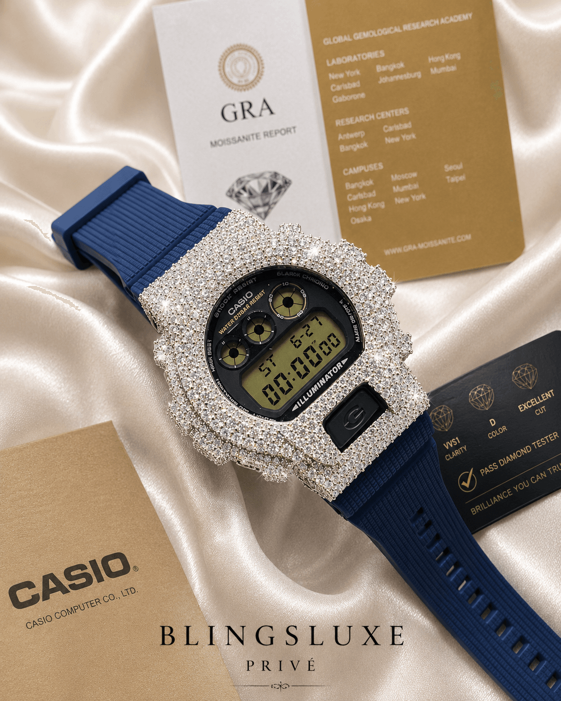 G-shock Moissanite Watch 2 - Image 3