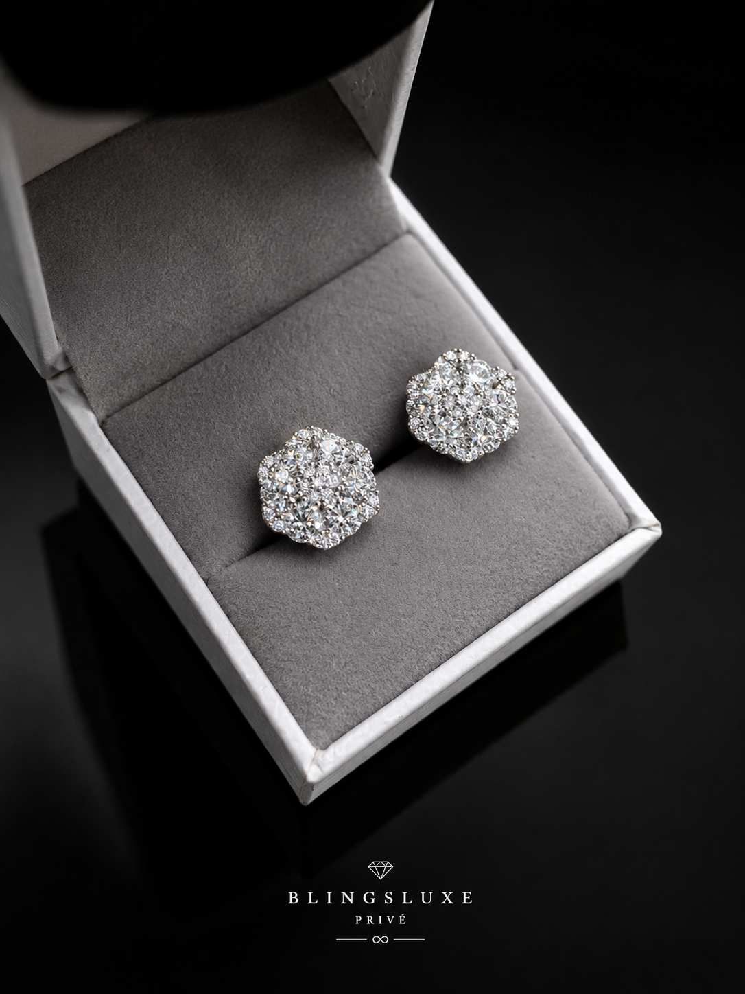 Luxe Clover Earrings - Image 2