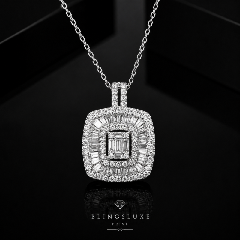 Eclipse Diamond Necklace